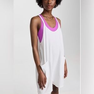 Free people white shorts jumper